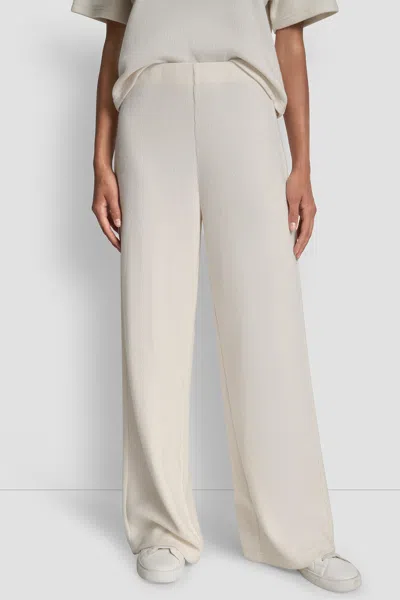 Dkny Women's High Rise Wide Leg Pants In Neutral