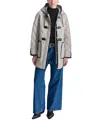 Dkny Women's Hooded Toggle Quilted Coat In Vapor