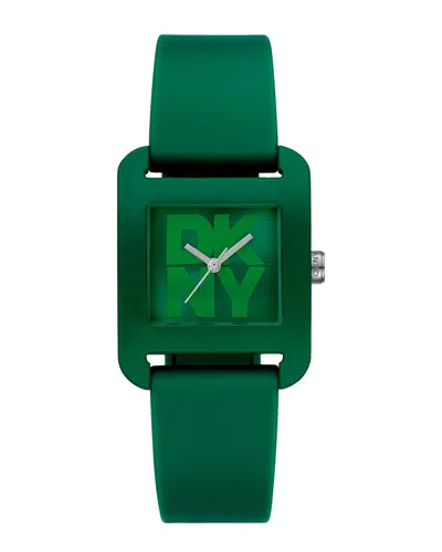 Dkny Women's Iconic Watch In Green