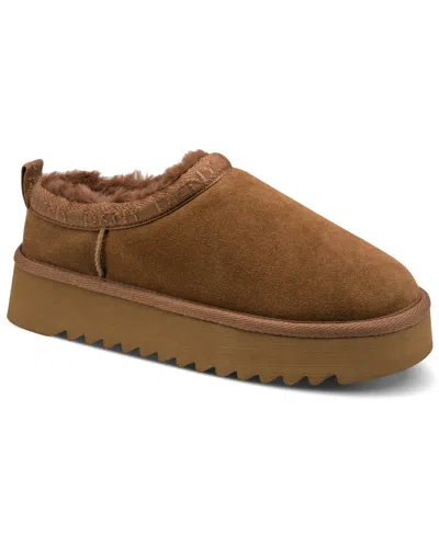 Dkny Women's Ilene Slip-on Winter Clogs In Brown