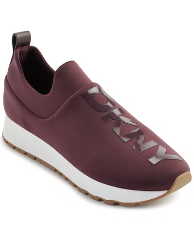DKNY WOMEN'S JADYN LOGO SLIP-ON SNEAKERS, CREATED FOR MACY'S