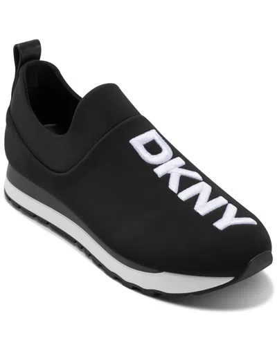 Dkny Women's Jadyn Slip-on Sneakers In Black