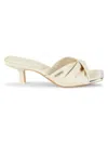 Dkny Women's Jolaine Twist Slide Sandals In Bone
