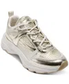 Dkny Women's Juna Lace-up Sneakers In Gold