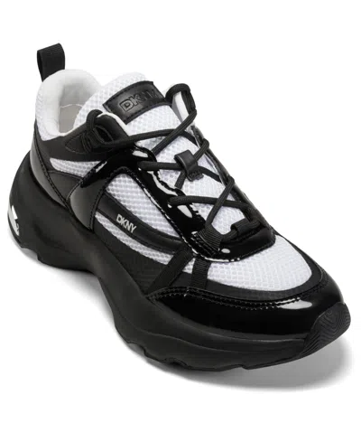 Dkny Women's Juna Lace-up Sneakers In Multi