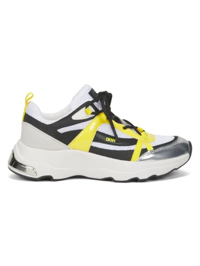 DKNY WOMEN'S JUNA LOGO LOW-TOP SNEAKERS