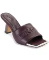 Dkny Keke Slide Sandal In Dark Cherry