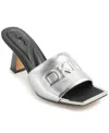 Dkny Keke Slide Sandal In Silver