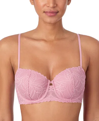 Dkny Women's Lace Deco Balconette Bra Dk7555 In Lilas