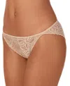 Dkny Women's Lace Deco Bikini Underwear Dk8552 In White