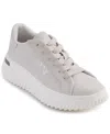 DKNY WOMEN'S LARISSA LACE UP PLATFORM SNEAKERS