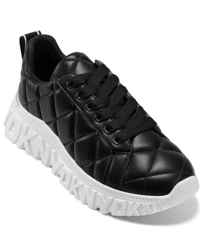 DKNY WOMEN'S LATHEN LACE UP SNEAKERS