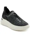 Dkny Women's Leighton Slip On Sneakers In Black,light Grey