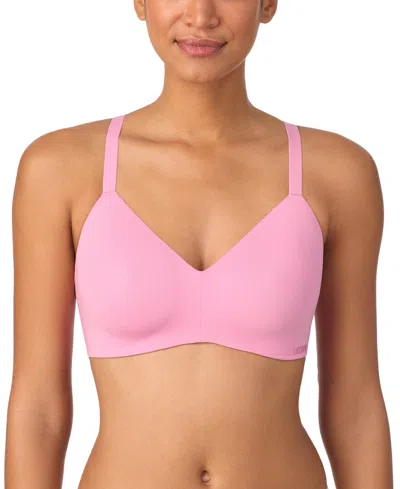 Dkny Women's Litewear Active Comfort Wirefree Bra- Dk7934 In Pink