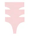 Dkny Women's Litewear Cut Anywear Thong Underwear 3 Pack