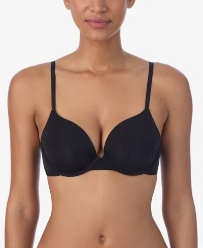Dkny Litewear Push-up Bra In Black