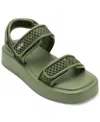 Dkny Owyn Platform Sandal In Green