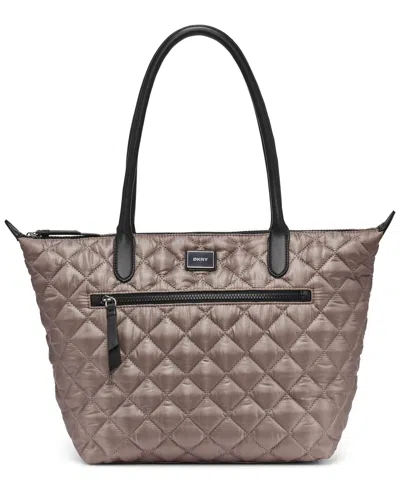 Dkny Women's Lyla Large Shopper Tote Bag In Brown