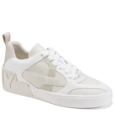DKNY WOMEN'S MAGDELENA LACE-UP SNEAKERS