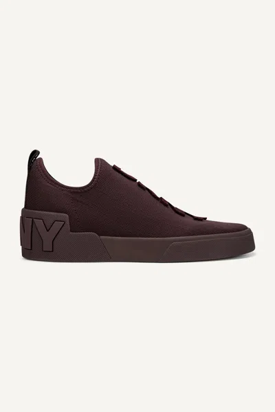 Dkny Women's Maize Slip On Sneaker In Burgundy