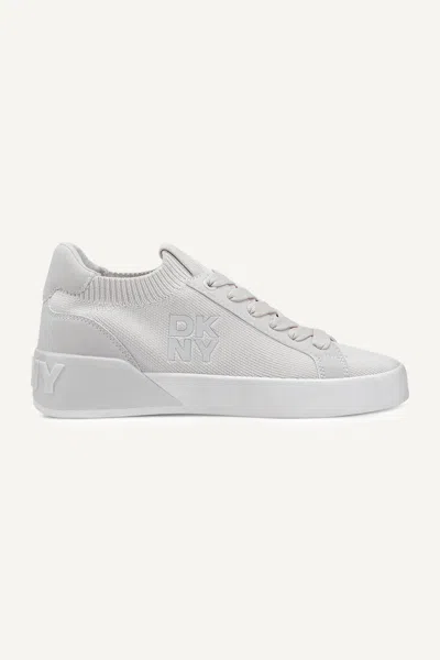 Dkny Women's Mallory Lace-up Sneaker In White