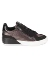Dkny Mei Sneaker In Pewter