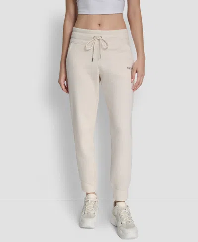 Dkny Women's Metallic Bubble Slim Fit Jogger Pants In Blue