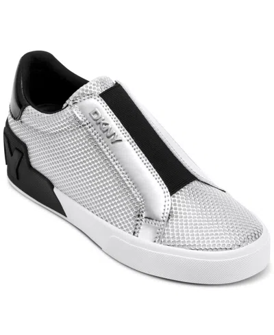 Dkny Women's Mindi Slip On Sneakers In Animal Print