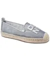 Dkny Miretta Mesh Espadrille In Gray