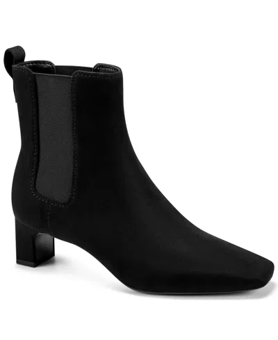 Dkny Women's Mylie Square Toe Block Heel Chelsea Booties In Black