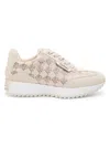 Dkny Women's Naples Monogram Low-top Sneakers In Bone