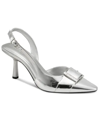 Dkny Women's Neaira Pointed Toe Pumps In Silver