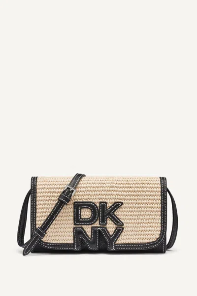 Dkny Nicole Wallet On A String In Black