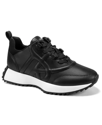 Dkny Women's Nix Lace-up Sneakers In Black
