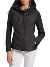 Dkny Women's Packable Puffer Jacket In Black