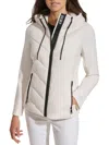 Dkny Women's Packable Puffer Jacket In Pearl