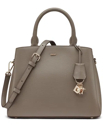 Dkny Women's Paige Medium Satchel Bag In Brown