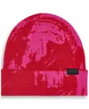 Dkny Women's Paint Stroke Beanie In Red