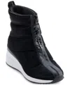 Dkny Parla Wedge Bootie In Black