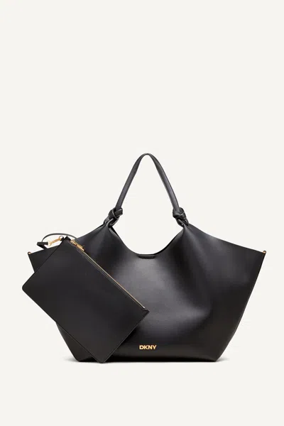 Dkny Women's Paula Extra Large Commuter Tote Bag In Black
