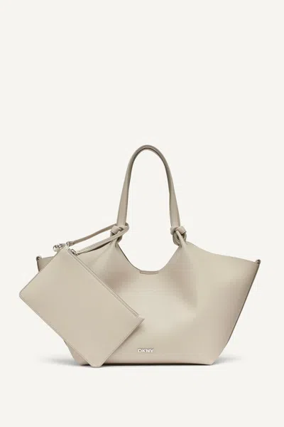 Dkny Women's Paula Medium Commuter Tote In Light Taupe