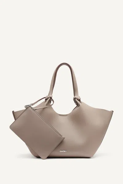 Dkny Women's Paula Medium Commuter Tote In Mink