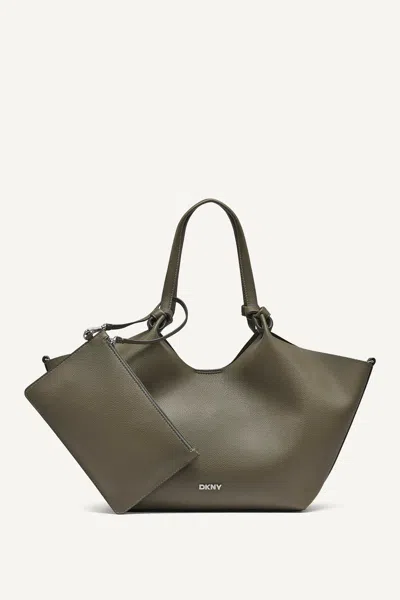 Dkny Women's Paula Medium Commuter Tote In Green