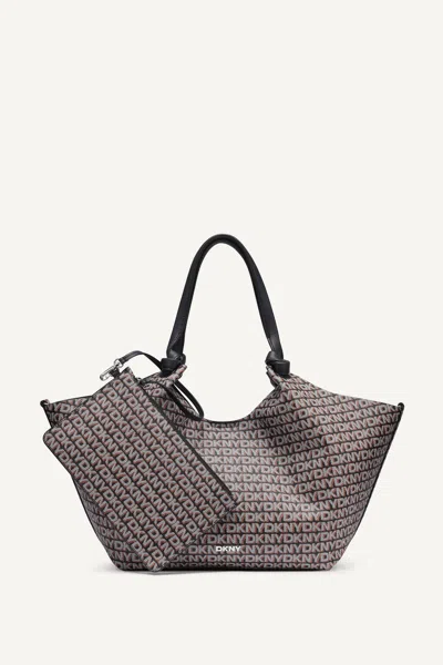 Dkny Women's Paula New York Logo Medium Tote In Pattern