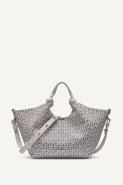 Dkny Women's Paula New York Logo Small Tote In Black