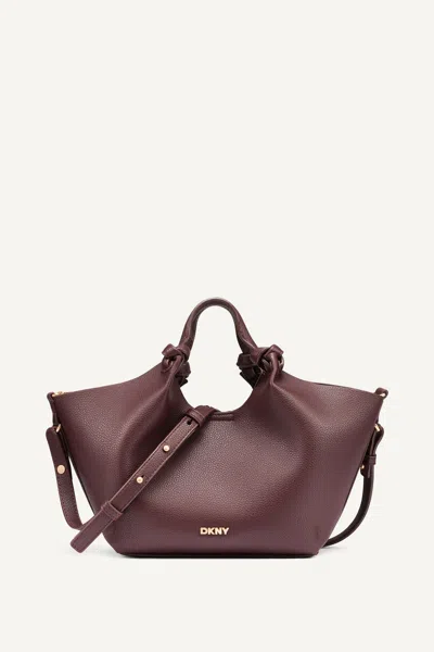 Dkny Women's Paula Small Commuter Tote In Sangria