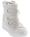 Dkny Perla Wedge Bootie In Soft White