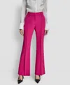 Dkny Women's Pintuck Fit And Flare Trousers In Pink