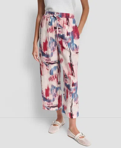 Dkny Women's Printed Pants In Multi