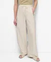 Dkny Drawstring Pants In Neutral